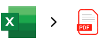 excel to pdf